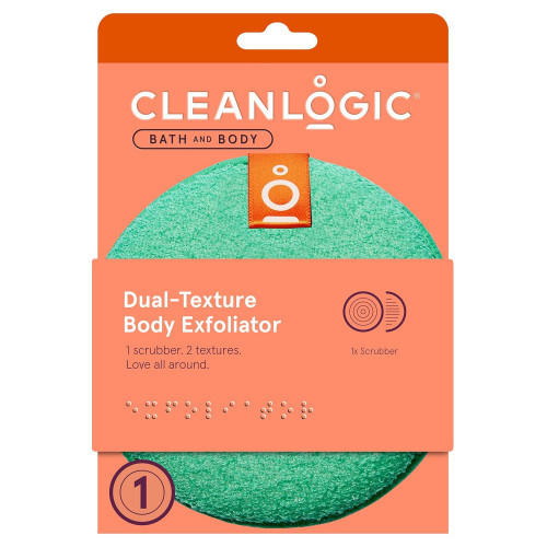 Cleanlogic Texture Body Exfoliator Coral