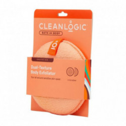 Cleanlogic Bath & Body Sensitive Skin Dual-Texture Body Exfoliator Emerald