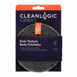 Cleanlogic Detoxify Dual-Texture Body Exfoliator 1pcs