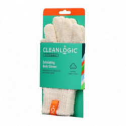 Cleanlogic Sustainable Exfoliating Body Gloves 1 pair