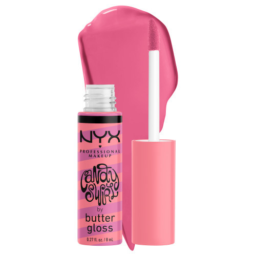 Photos - Lipstick & Lip Gloss NYX Professional Makeup Candy Swirl Butter Lip Gloss 02 Sprinkle 