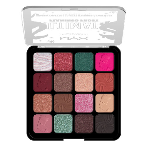 NYX Professional Makeup XMASS Ultimate Flamingo Frost Eyeshadow Palette 9.6g