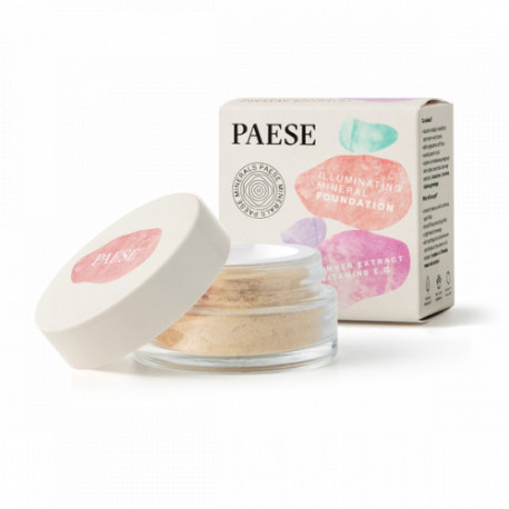 Paese Minerals Mineral Illuminating Foundation 7g,200N Light beige