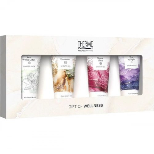 Therme Gift Set Of Wellness Shower Satin 4x75ml