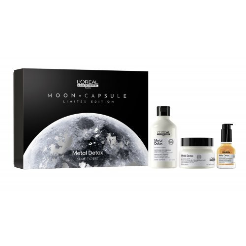 Photos - Other Cosmetics LOreal L'Oréal Professionnel Metal Detox Limited Edition Trio Gift Set Gift set 