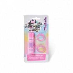 Martinelia Shimmer Wings Lip Balm & Ring Set Raspberry