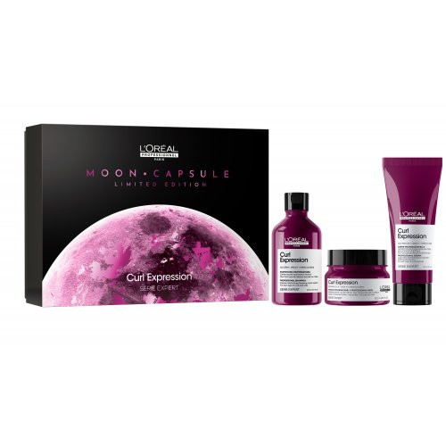 Photos - Other Cosmetics LOreal L'Oréal Professionnel Curl Expression Trio Gift Set For Curly Hair Gift se 