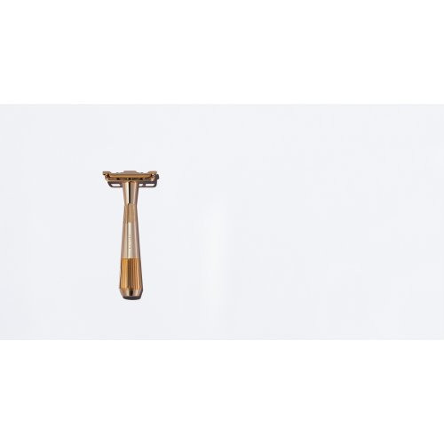 Leaf Shave The Twig Single- Edge Razor Rose Gold
