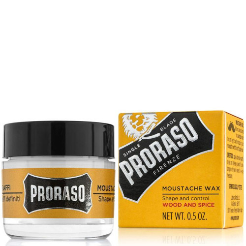 Photos - Hair Product Proraso Wood & Spice Moustache Wax 15ml 