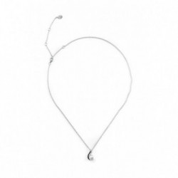 Nilly Silver Necklace With Pearl Pendant (Ag925) KS319473