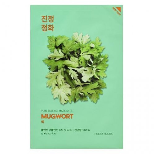 Holika Holika Pure Essence Mask Sheet Mugwort 1pcs