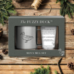 Baylis & Harding The Fuzzy Duck Men's Hemp & Bergamot Boxed Mug Set