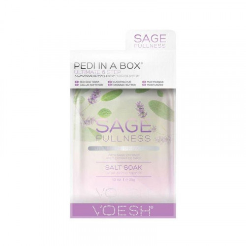 VOESH Ultimate 6 Steps Pedi In A Box 6in1 Sage Fullness Gift set