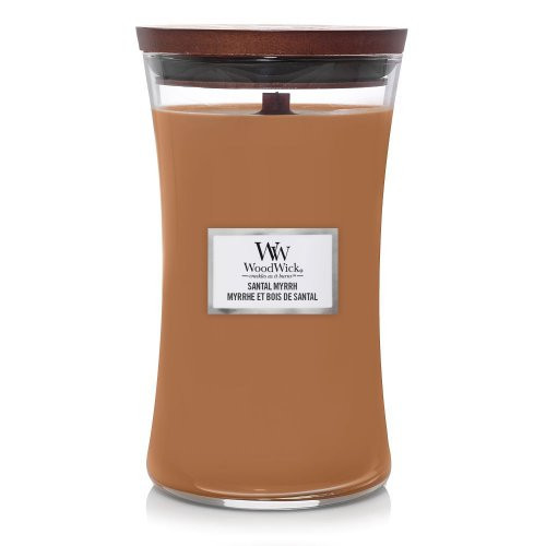 WoodWick Santal Myrrh Candle, Large Hourglass