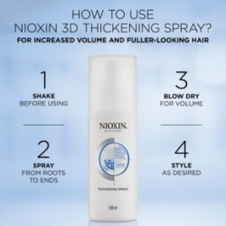 Nioxin 3D Styling Pro Thick Thickening Spray 150ml