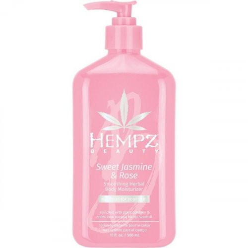 Hempz Sweet Jasmine & Rose Collagen Infused Herbal Body Moisturizer 500ml