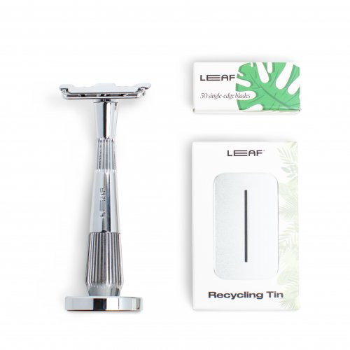 Leaf Shave Twig Single Edge Kit Chrome
