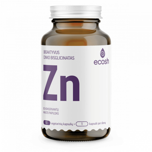 Ecosh ZINC Diglycinate Bioactive 90 capsules
