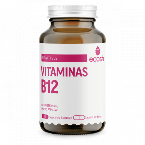 Ecosh Bioactive Vitamin B12 90 capsules