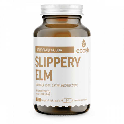 Ecosh Slippery Elm Food Supplement 90 capsules