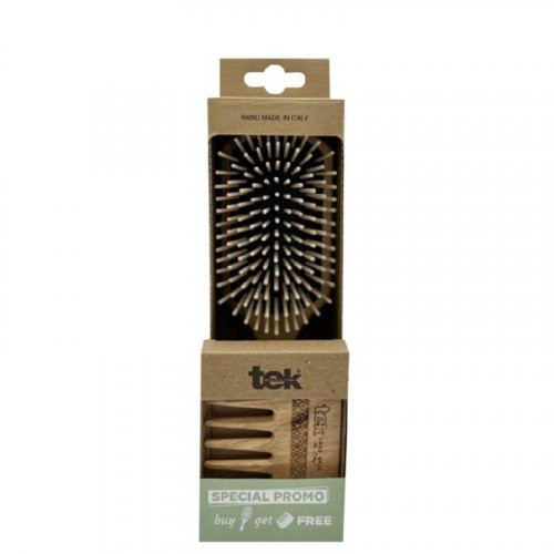 TEK Paddle Hair Brush Combo Gift set