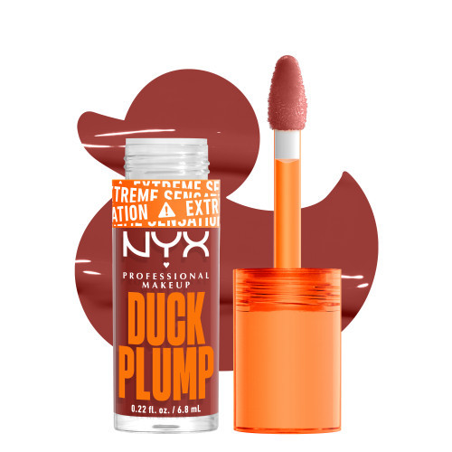 Photos - Lipstick & Lip Gloss NYX Professional Makeup Duck Plump High Pigment Plumping Lip Gloss 06 Bric 