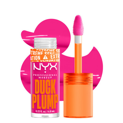 Photos - Lipstick & Lip Gloss NYX Professional Makeup Duck Plump High Pigment Plumping Lip Gloss 12 Bubb 