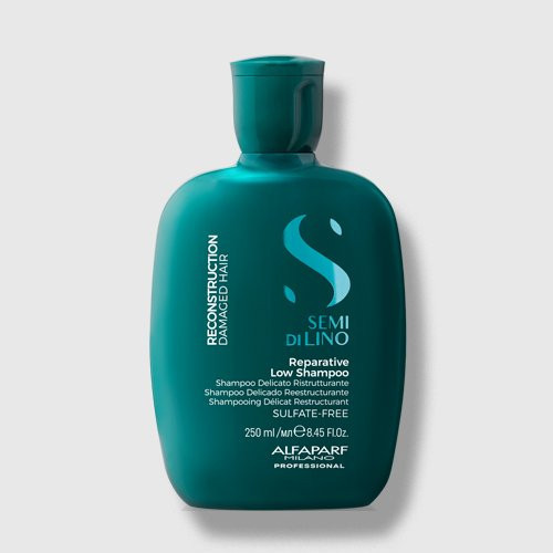 Photos - Hair Product Alfaparf Milano Semi Di Lino Reparative Shampoo 250ml 