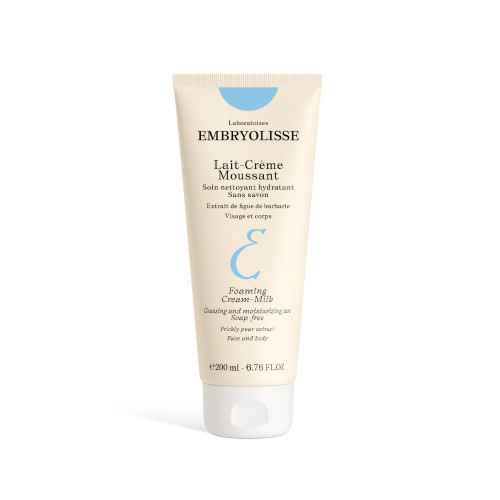 Photos - Cream / Lotion Embryolisse Laboratories Foaming Cream Milk Face and Body Cleanser 200ml 