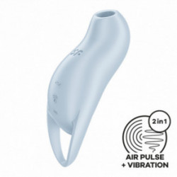 Satisfyer Pocket Pro 1 Double Air Pulse Vibrator Blue