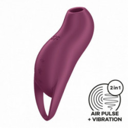 Satisfyer Pocket Pro 1 Double Air Pulse Vibrator Blue