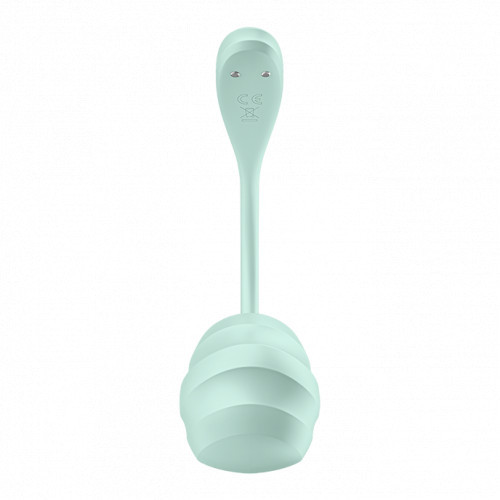 Satisfyer Smooth Petal Wearable Vibrator Green