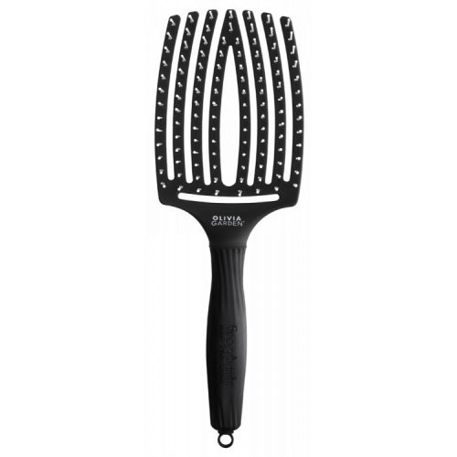 Photos - Comb Olivia Garden Fingerbrush Curved & Vented Paddle Brush Large 