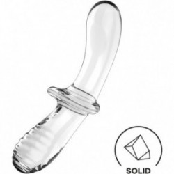 Satisfyer Double Crystal Dildo Transparent