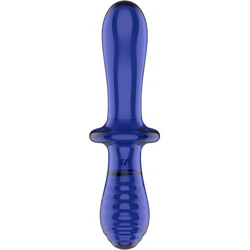 Satisfyer Double Crystal Dildo Transparent