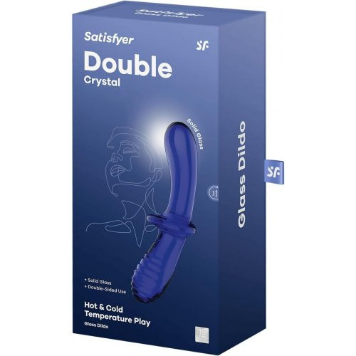 Satisfyer Double Crystal Dildo Transparent