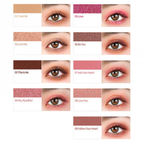 Holika Holika Love Who You Are Shadow Palette 1pcs