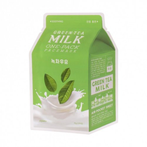 A'pieu Green Tea Milk One-Pack 1pcs