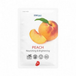 STAY WELL Climate Neutral Hydrating & Firming Sheet Mask Peach 1pcs