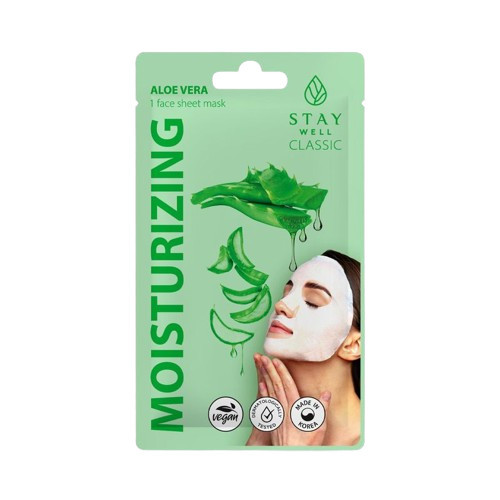 STAY WELL Classic Mask Moisturizing Aloe Vera 1 unit