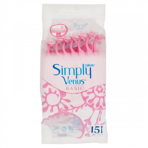 Gillette Simply Venus Basic Razors 5pcs