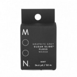 Moon Oral Care Oral Care Graphite Grey Clean Slide Floss 50m
