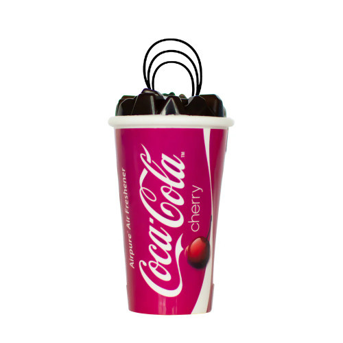 Airpure Scented 3D Fountain Cup Car Air Freshener COCA COLA