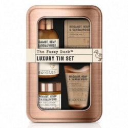 Baylis & Harding Men's Luxury Bergamot, Hemp & Sandalwood Grooming Tin Gift Set