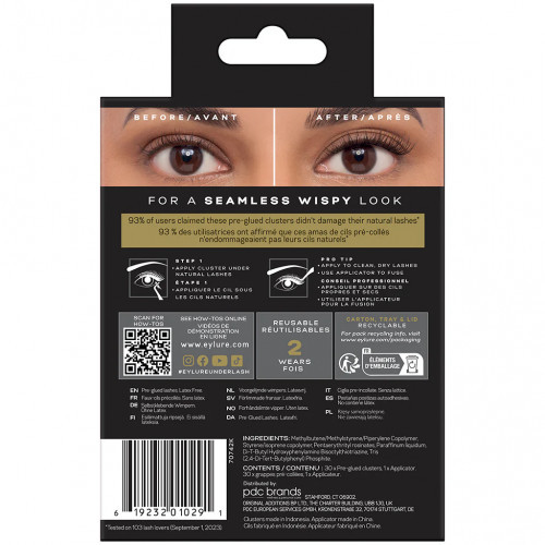Eylure Underlash Pre-Glued Clusters Wispy