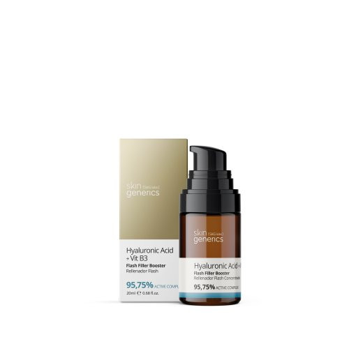 Skin Generics Hyaluronic Acid + VitB3 Flash Filler Booster 20ml