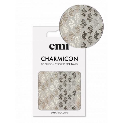 E.Mi Charmicon Silicone Stickers #170 Zipper