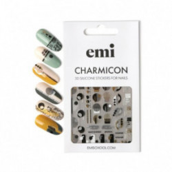 E.Mi Charmicon Silicone Stickers #170 Zipper