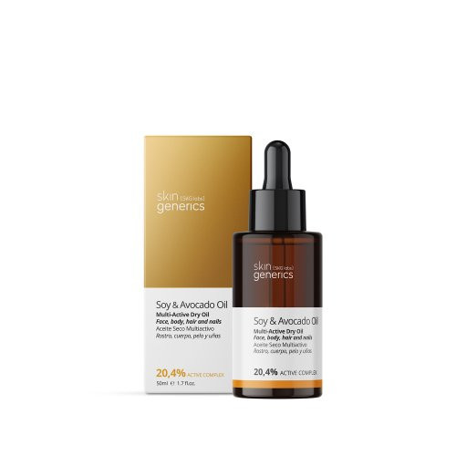 Skin Generics Soy & Avocado Multi-Active Dry Oil 50ml