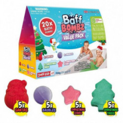 Zimpli Kids Christmas Baff Bombz Value Set